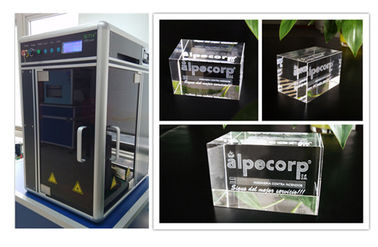 China Kiosk Camera 3D Glass Crystal Laser Engraving Machine 3W Laser Powered supplier